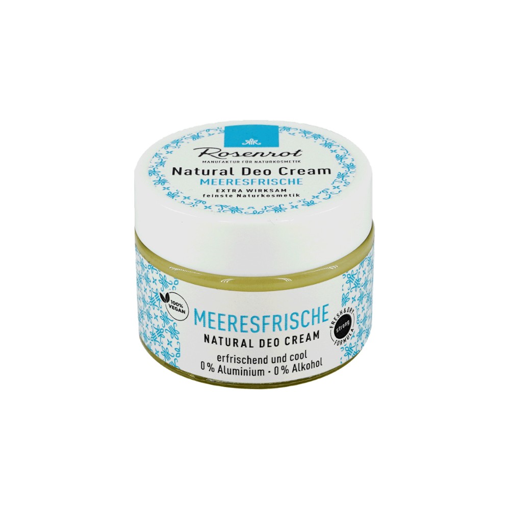 Deo Creme Meeresfrische - vegan (100% natural) // Rosenrot Naturkosmetik