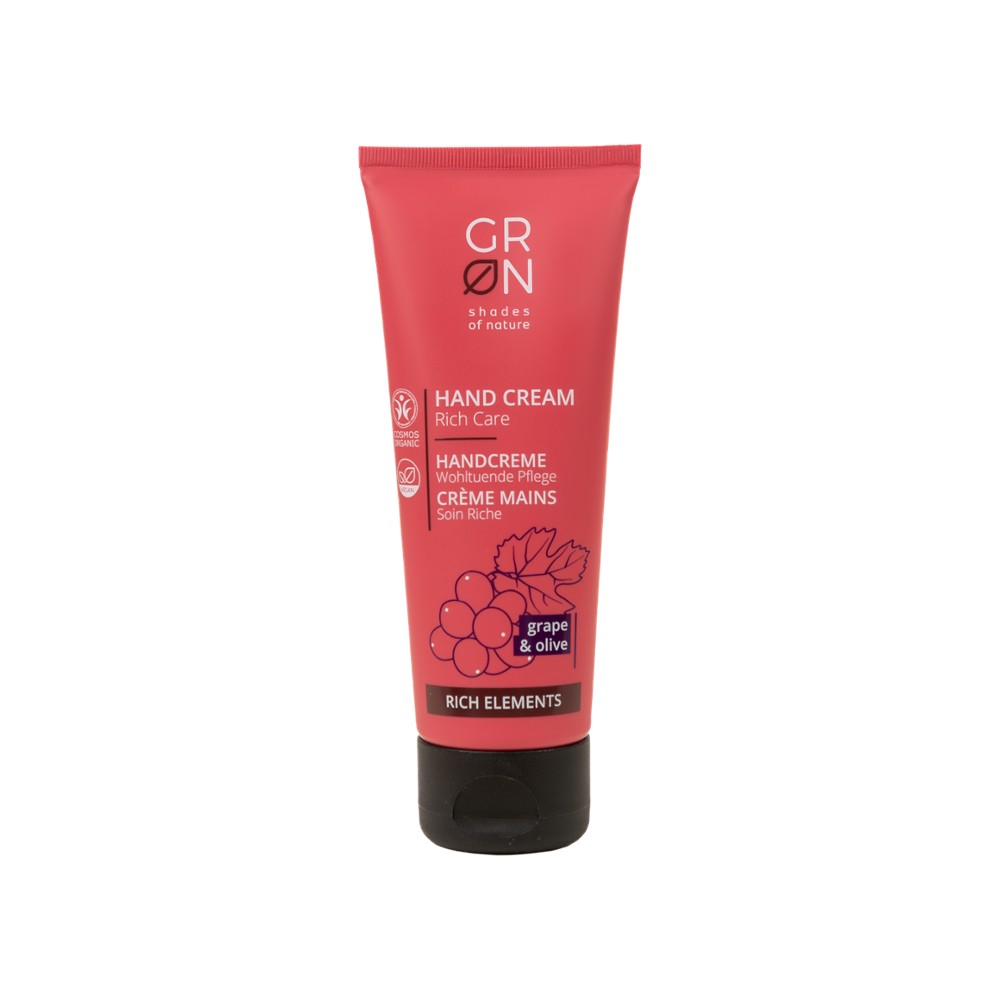 GRÜN] Handcreme Reichhaltige Pflege Bio-Olive & Bio-Traube // GRN