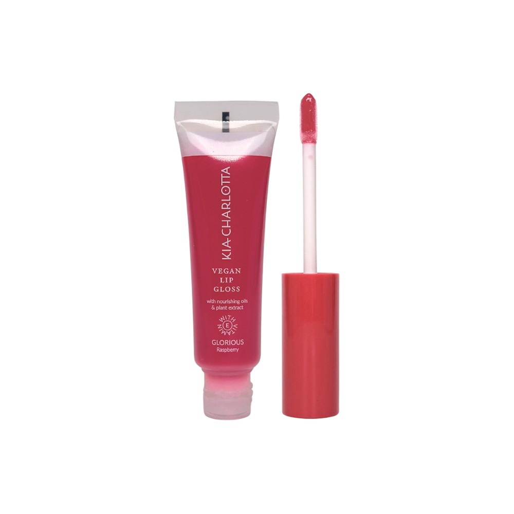Veganer Lipgloss Glorious (Himbeere // Kia-Charlotta