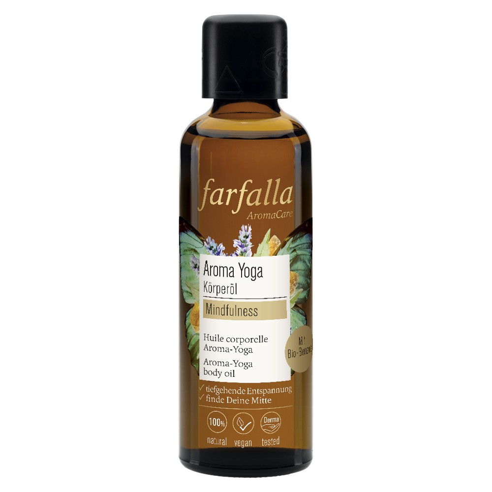 Aroma-Yoga Körperöl, 75ml // farfalla