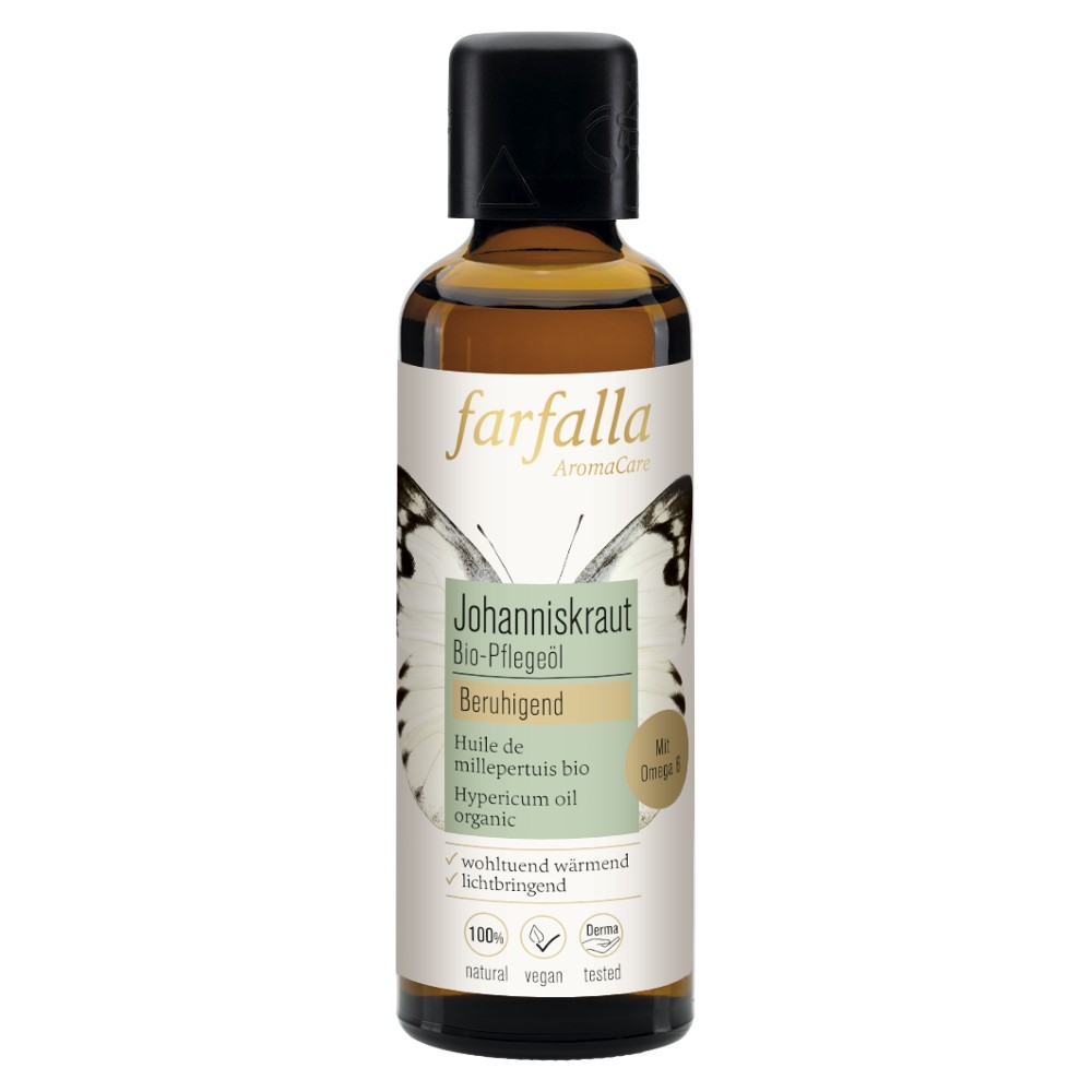 Johanniskraut, Bio-Pflegeöl, 75ml // farfalla