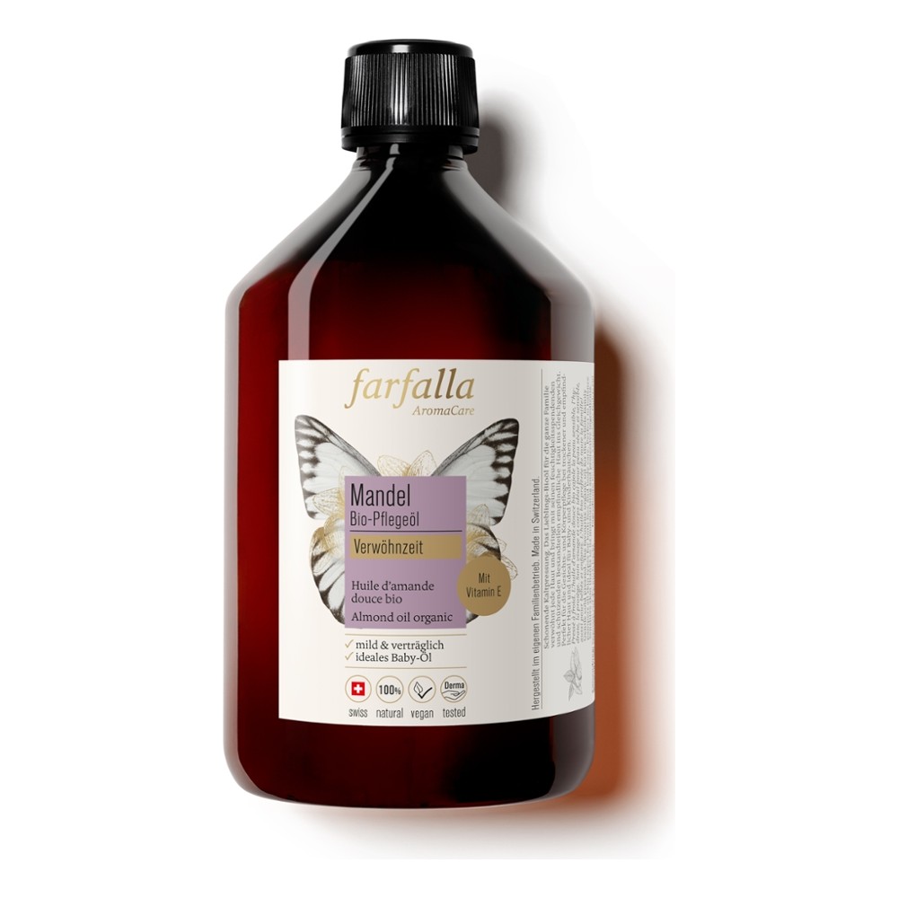 Mandel, Bio-Pflegeöl, 500ml // farfalla