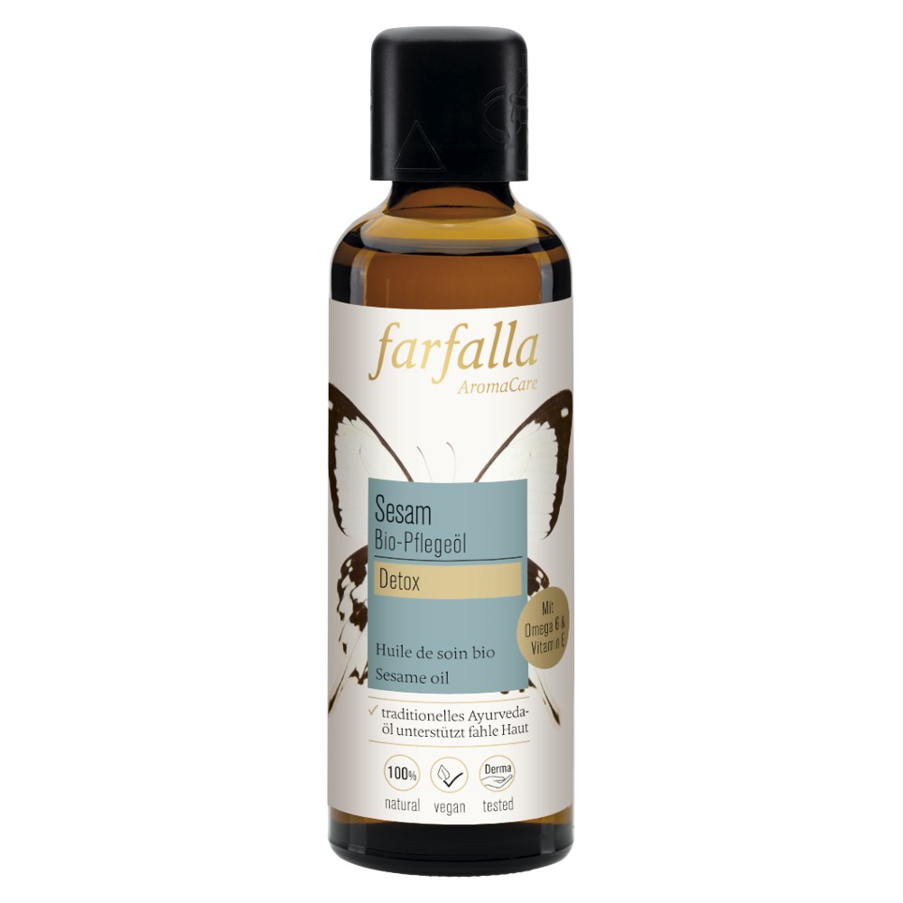 Sesam, Bio-Pflegeöl, 75ml // farfalla