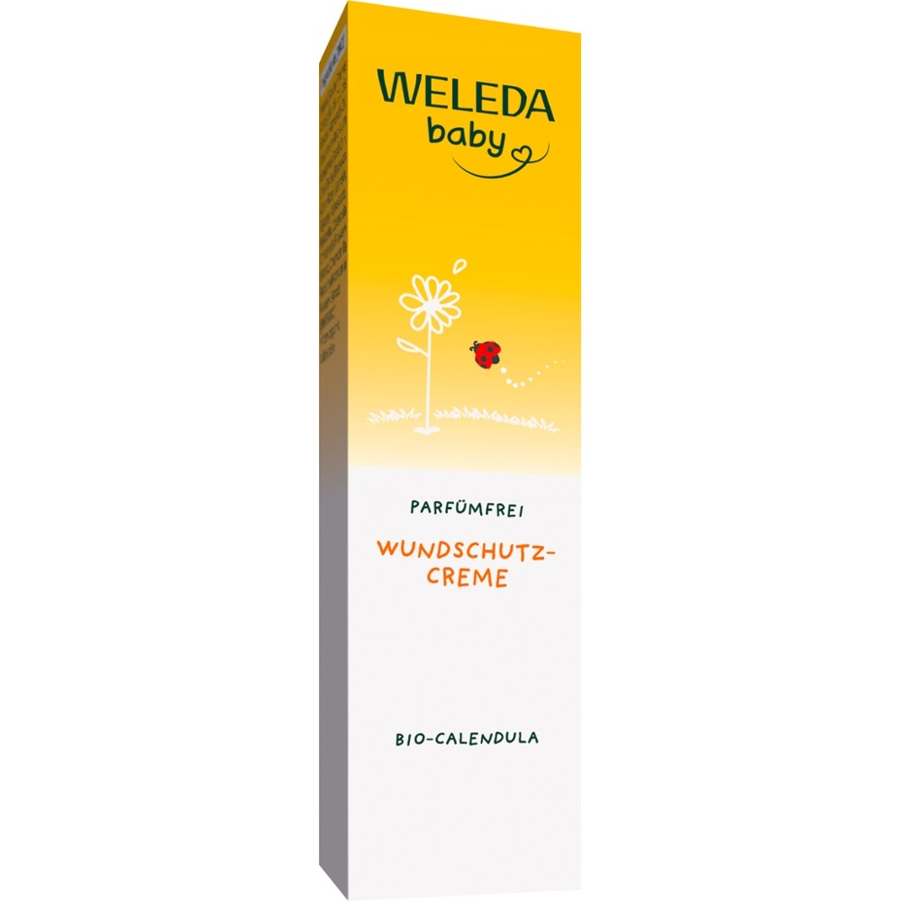 Calendula Wundschutzcreme parfümfrei 10 ml // Weleda