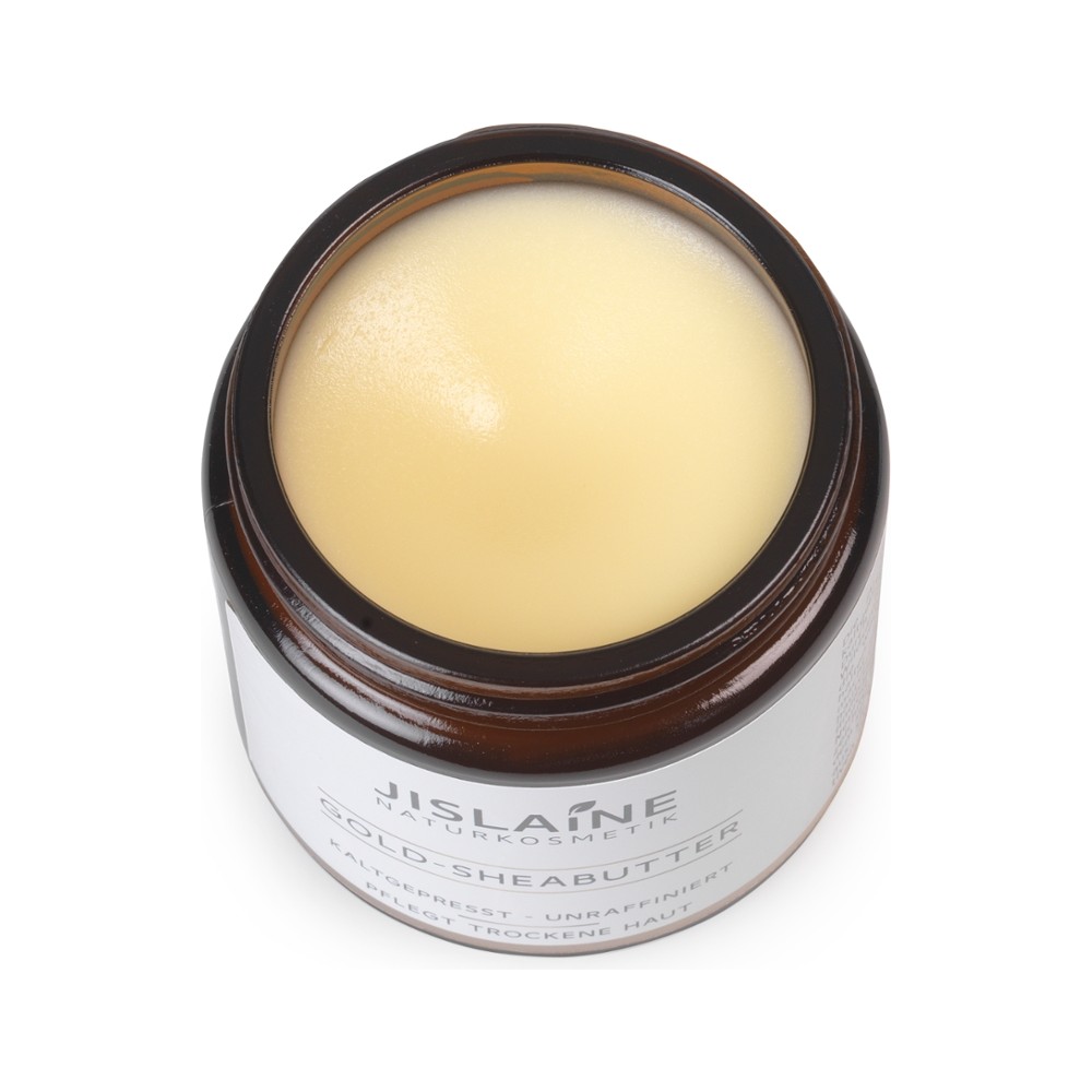 Gold-Sheabutter - kaltgepresst // Jislaine Naturkosmetik