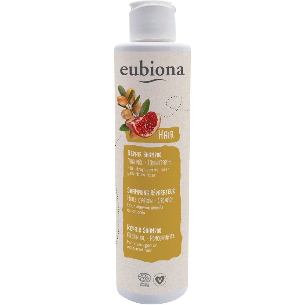 Shampoo Repair Arganöl-Granatapfel // Eubiona