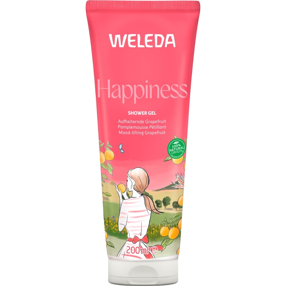 Happiness Shower Gel Grapefruit 200 ml // Weleda