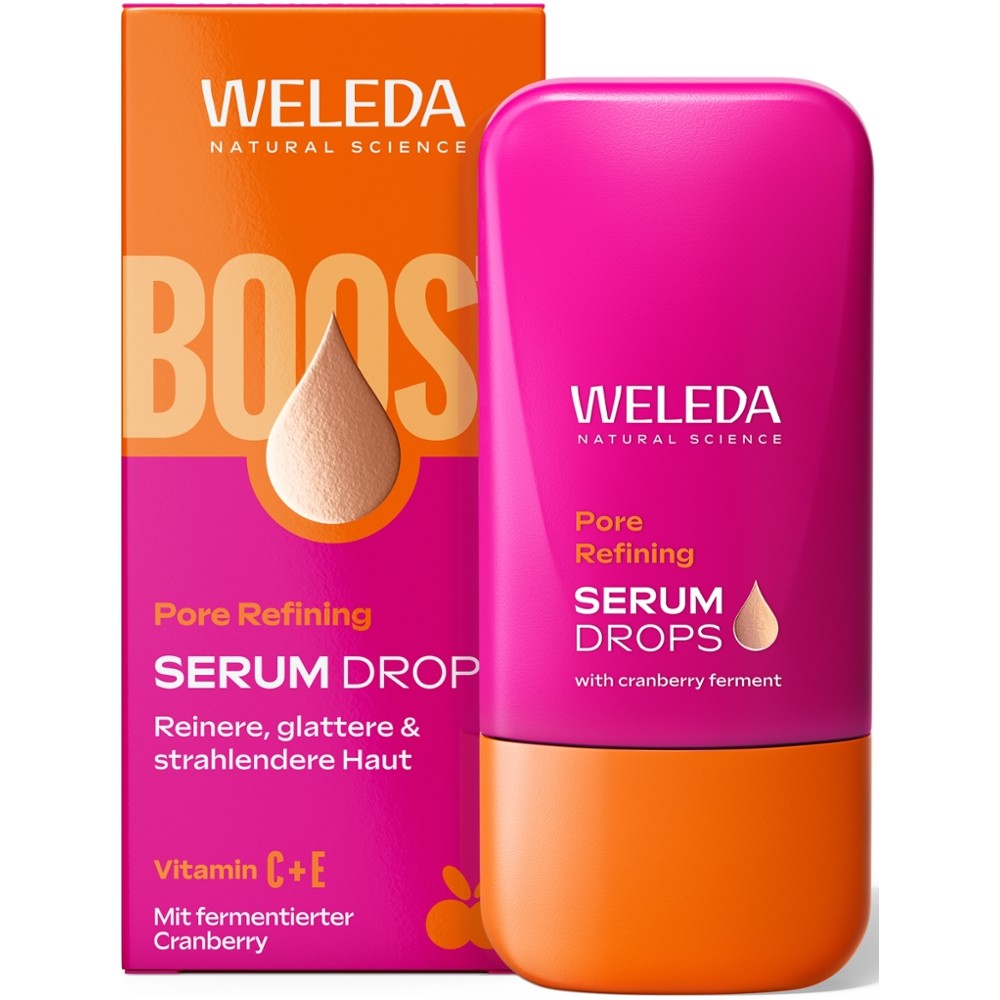 Pore Refining Serum Booster Drops // Weleda