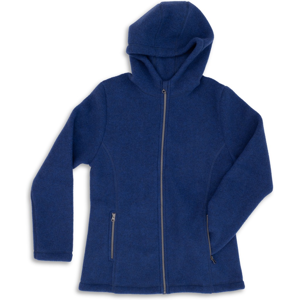 Damen-Kapuzenjacke, tailliert, mit Reißverschluss, IVN BEST // ENGEL