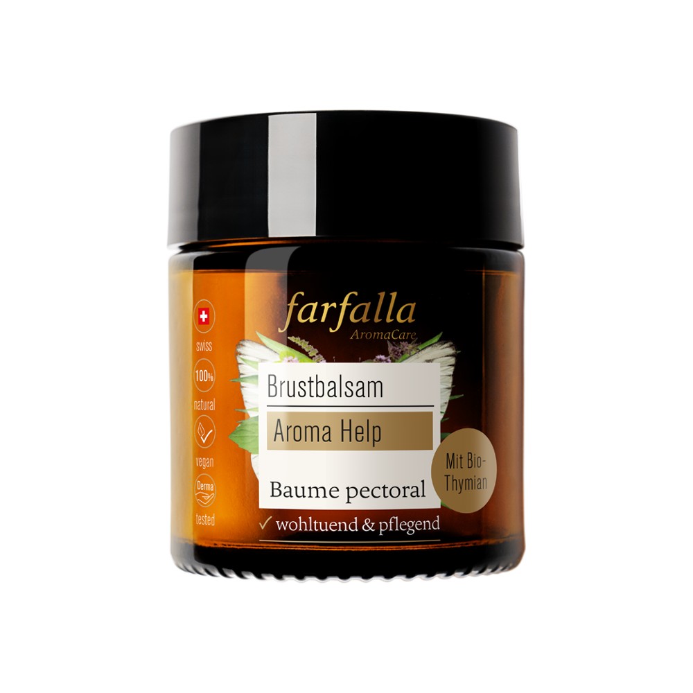 Brustbalsam, Aroma Help, 30ml // farfalla