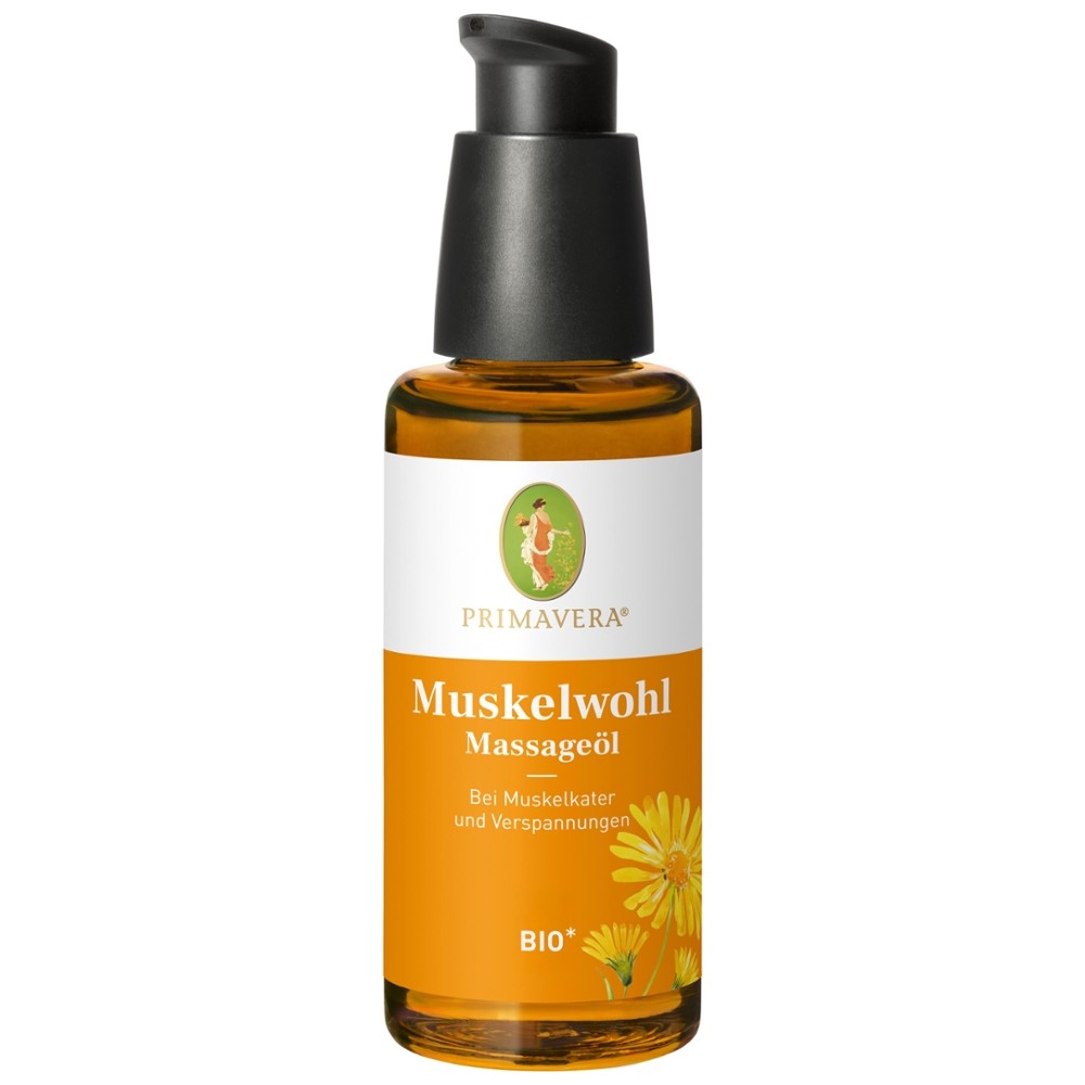 Muskelwohl Massageöl bio // PRIMAVERA