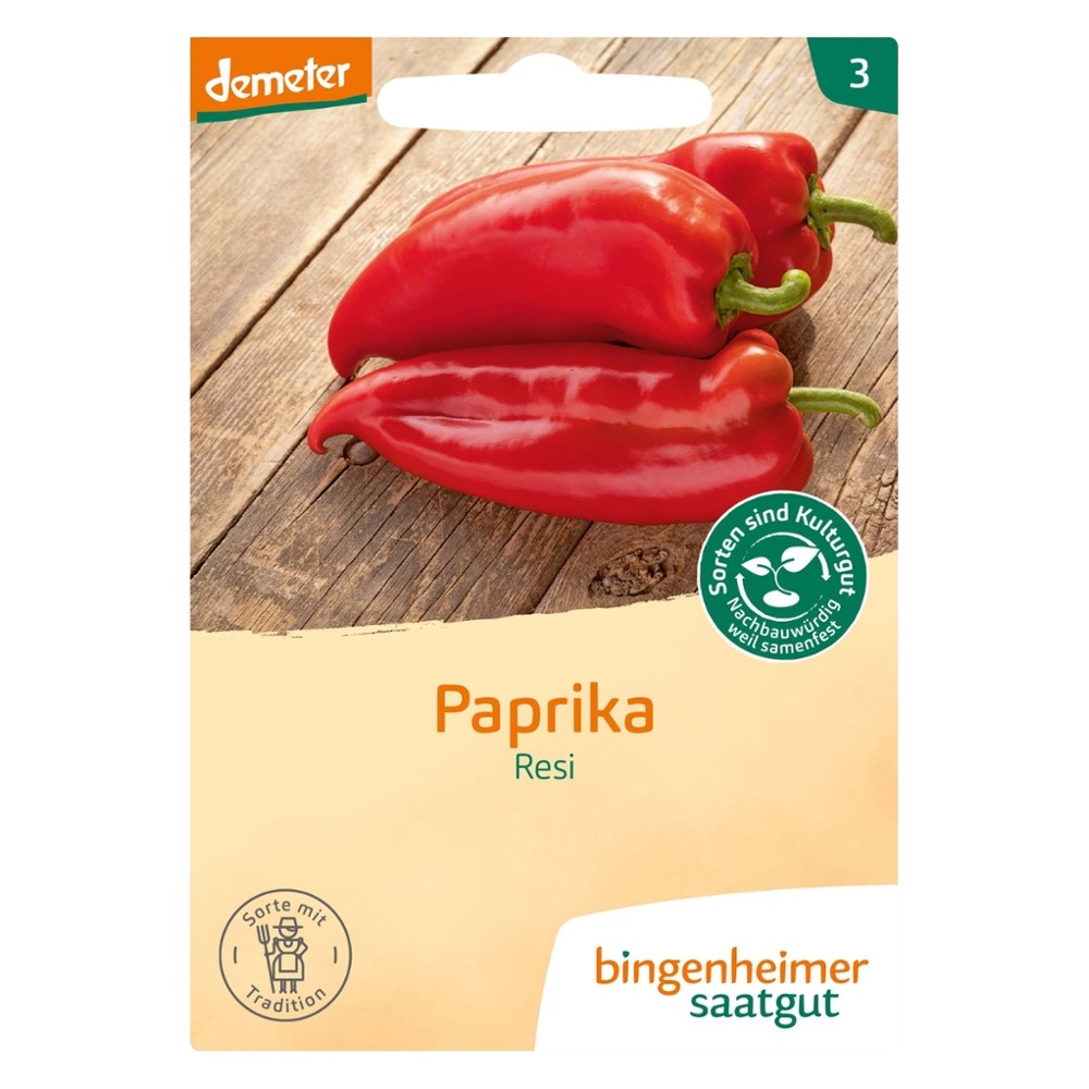 Spitzpaprika Resi // Bingenheimer Saatgut