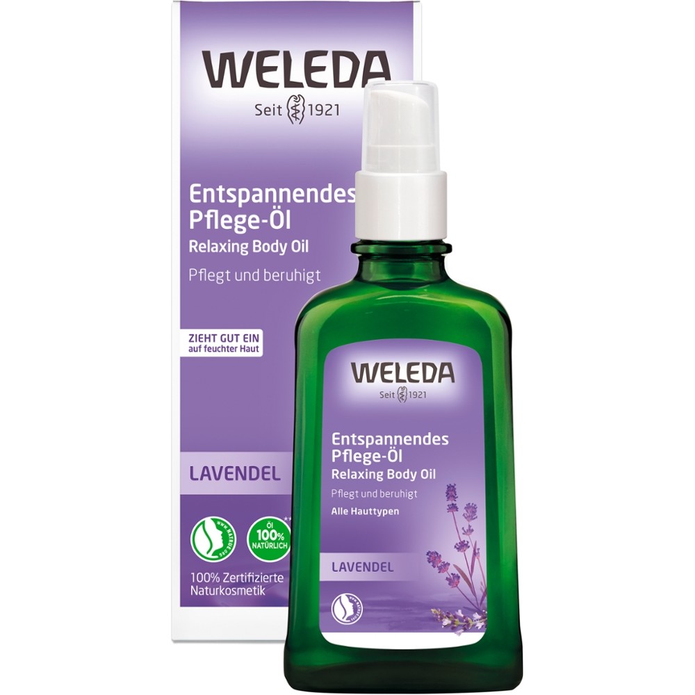 Lavendel Entspannendes Pflege-Öl // Weleda