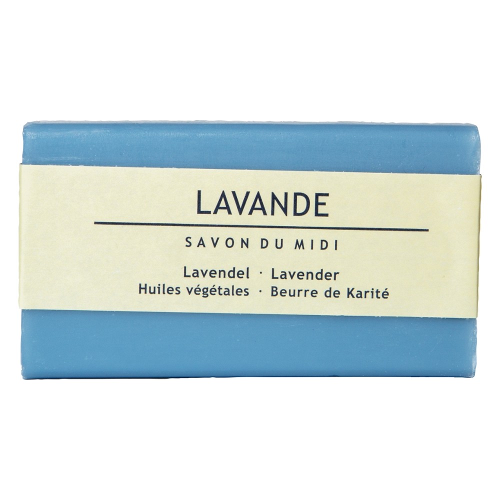 Seife mit Karité-Butter Lavendel 100g // Savon du Midi