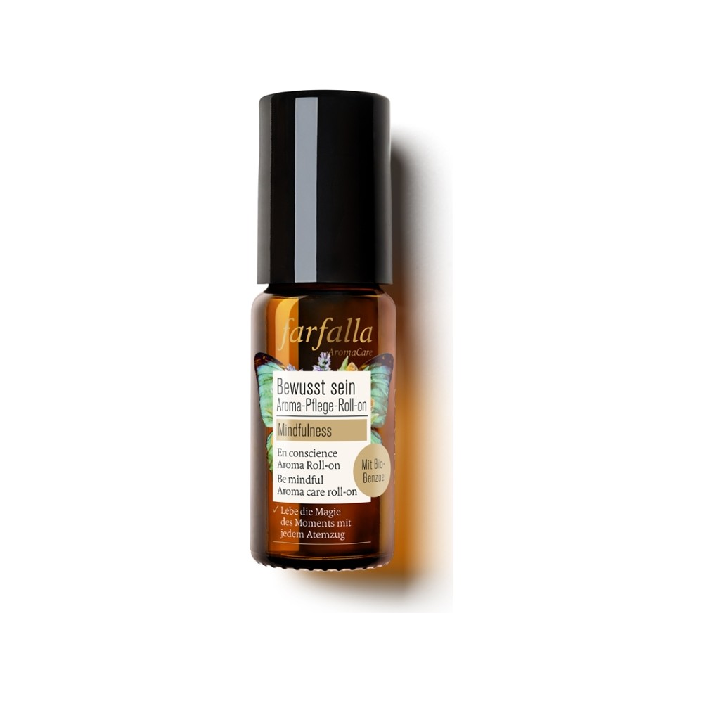 Bewusst sein Aroma-Pflege-Roll-on, 10ml // farfalla