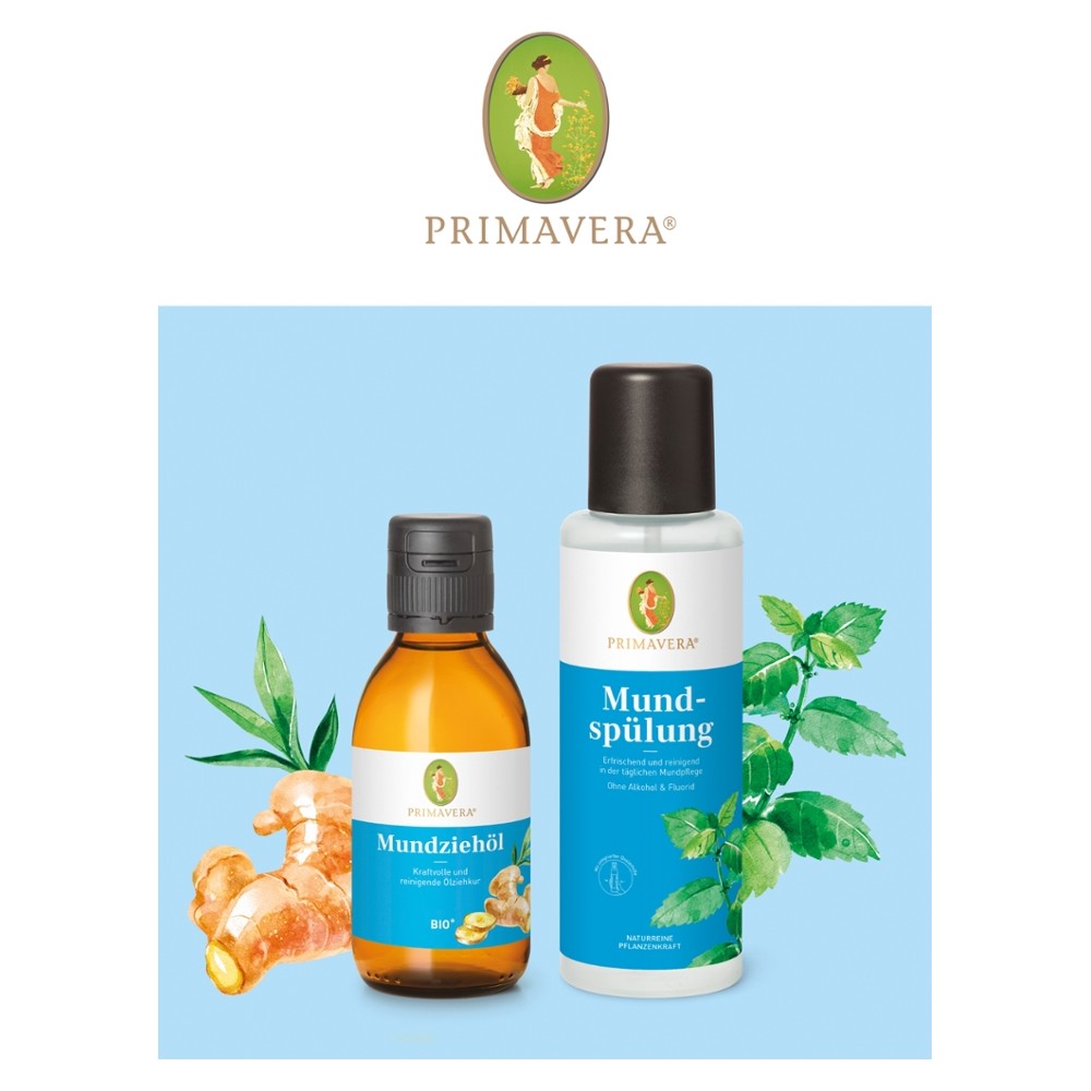 Probe Mundspülung & Mundziehöl bio 2x7,5ml // PRIMAVERA