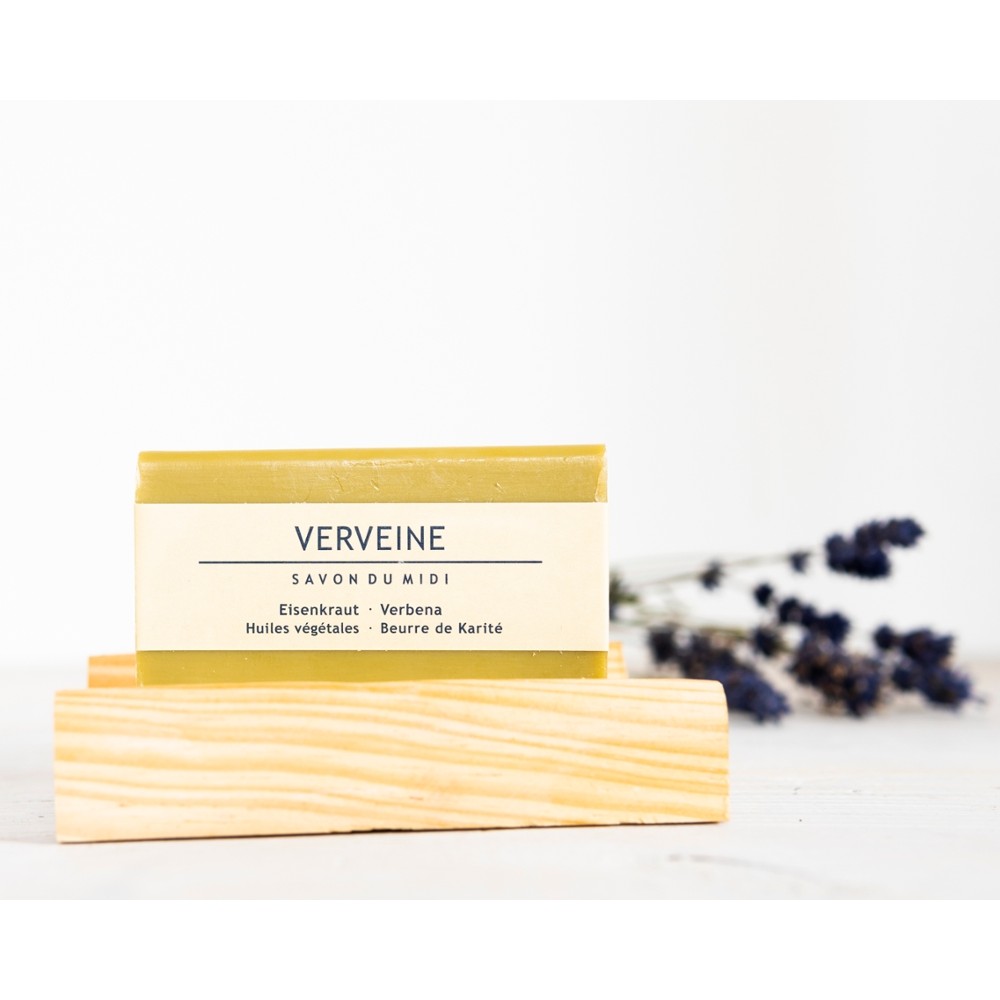 Seife mit Karité-Butter Eisenkraut 100g // Savon du Midi