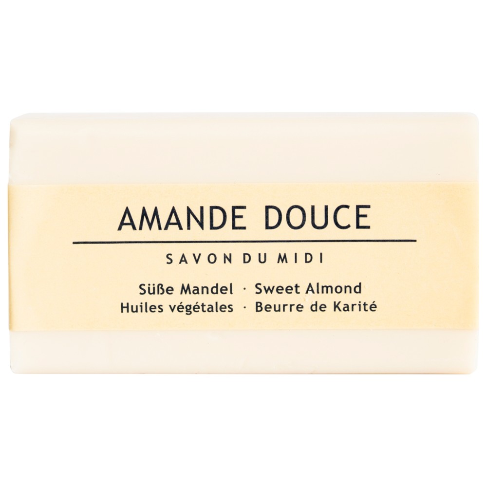 Seife mit Karité-Butter Mandel 100g // Savon du Midi