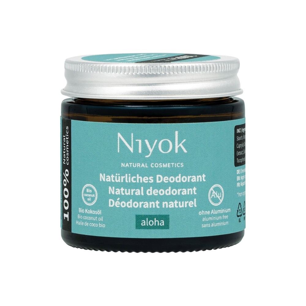 2 in 1 Deodorant Creme Anti-Transpirant: aloha // Niyok