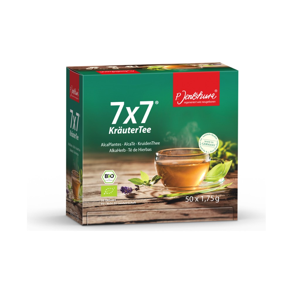 7x7 KräuterTee BIO 50er Filterbeutel // P. Jentschura