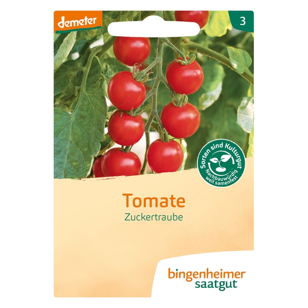 Tomate Zuckertraube // Bingenheimer Saatgut