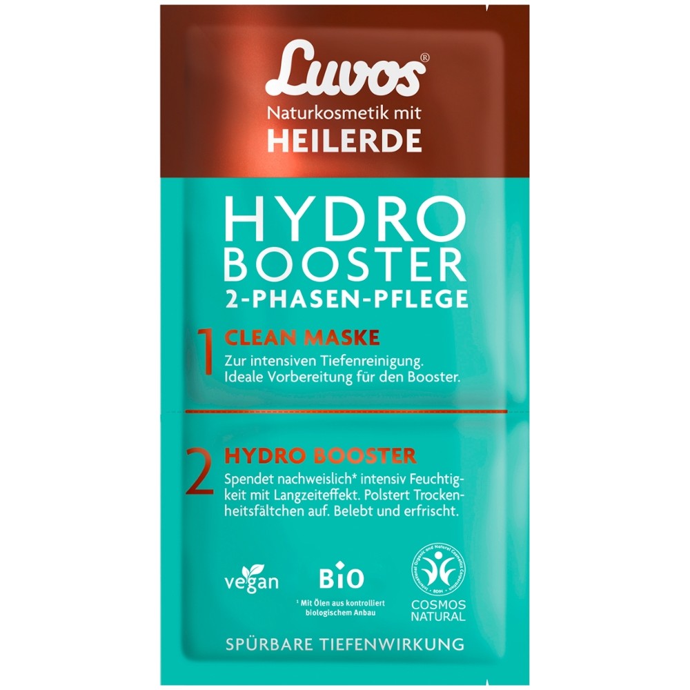 Power Booster Hydro mit Clean Maske // Luvos