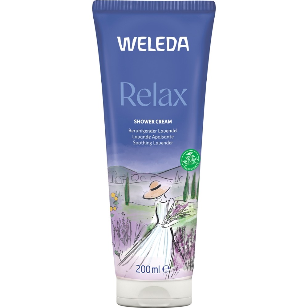 Relax Shower Cream Lavendel 200 ml // Weleda