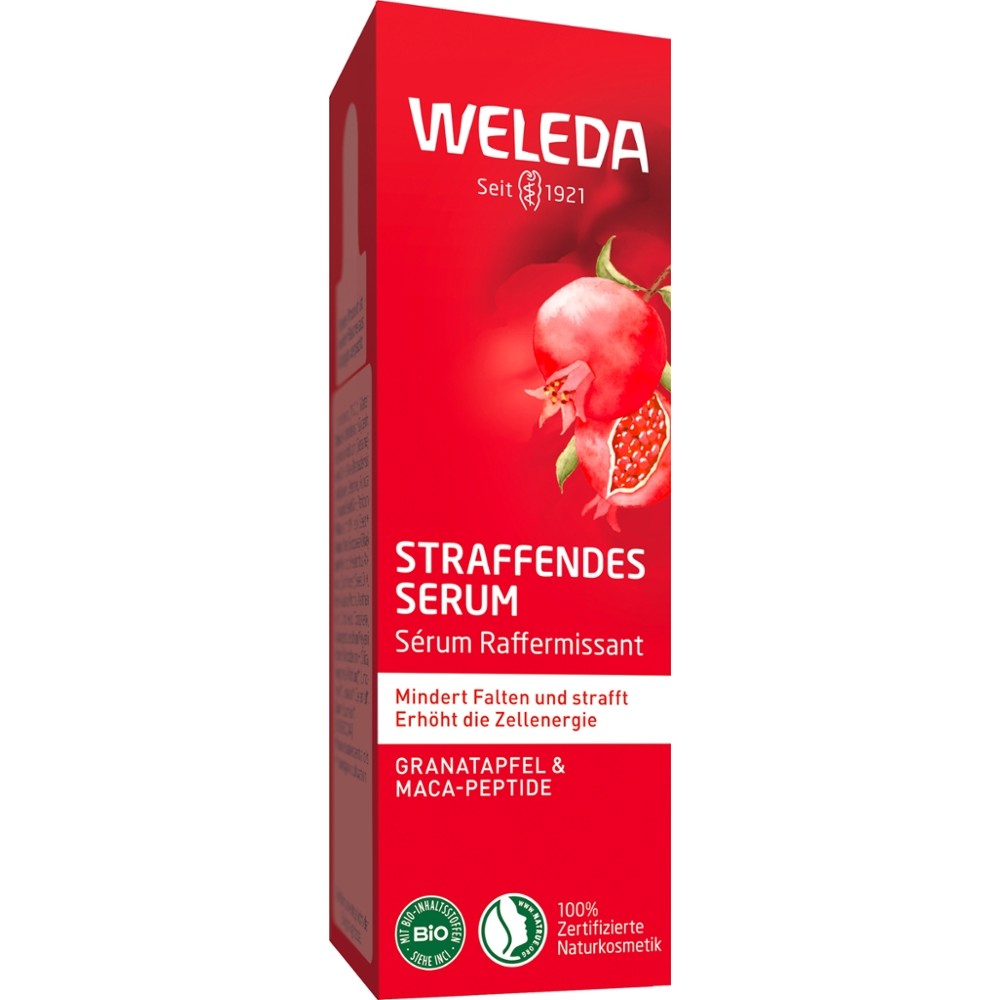 Straff Serum Granatapfel&Maca-Peptide // Weleda