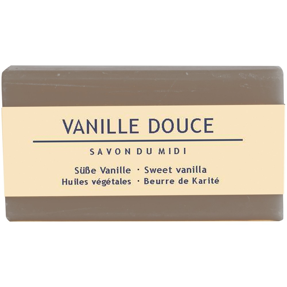 Seife mit Karité Butter Vanille Douce 100g // Savon du Midi