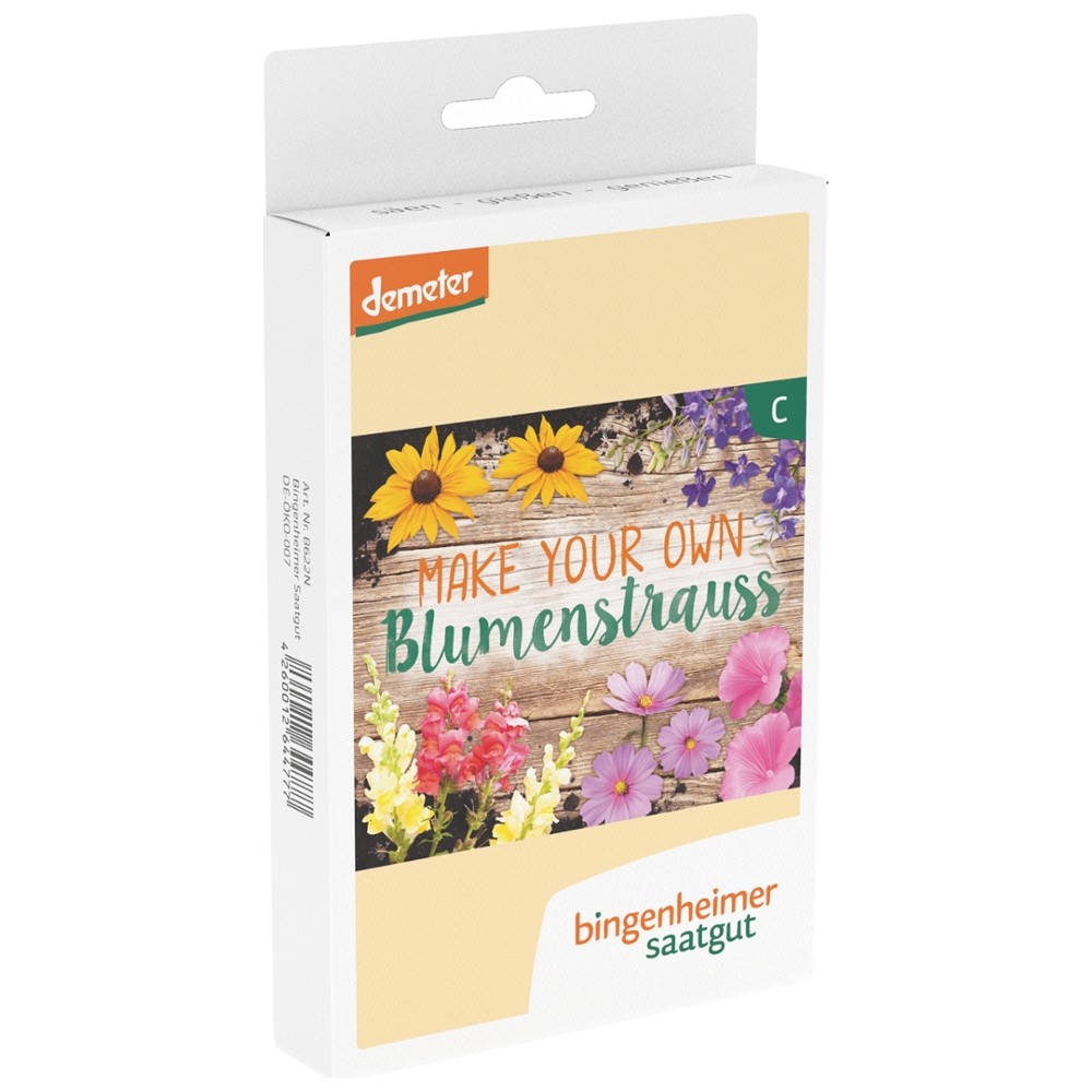 Make your own Blumenstrauß - Saatgutbox // Bingenheimer Saatgut