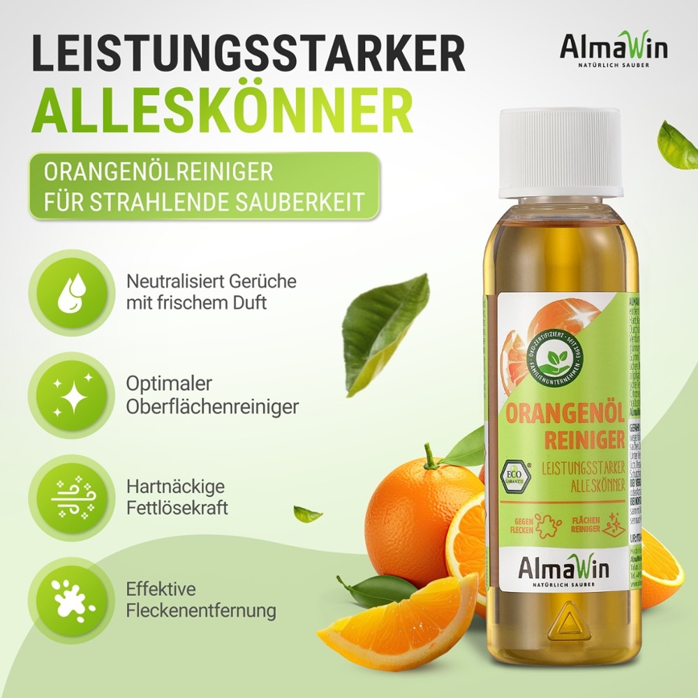 Orangenöl Reiniger // AlmaWin