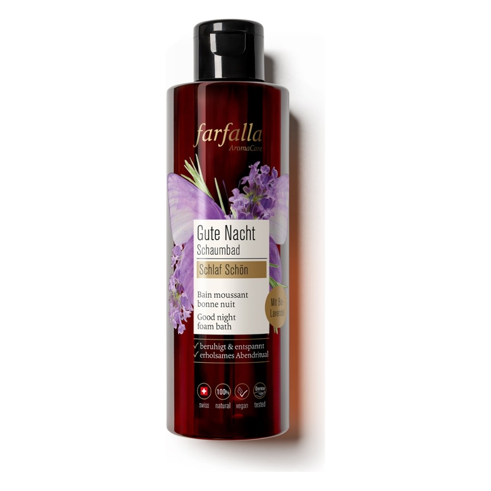 Schlaf schön, Gute Nacht Schaumbad, 200ml // farfalla