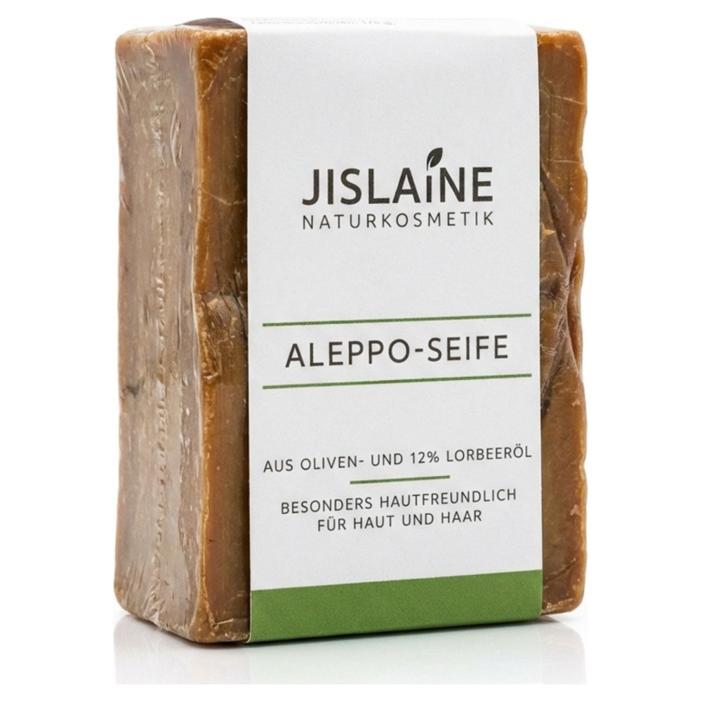 Aleppo-Seife Block, 200g // Jislaine Naturkosmetik