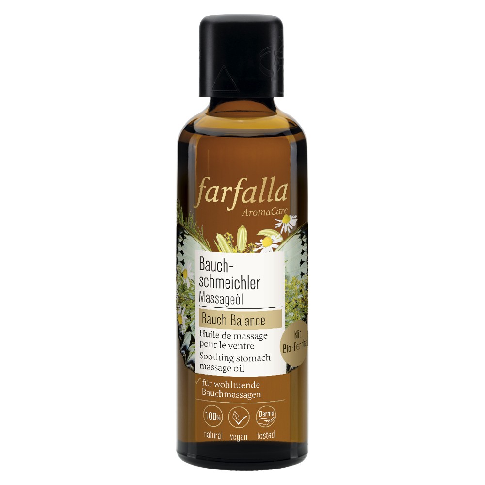 Bauch Balance, Bauchschmeichler Massageöl, 75ml // farfalla