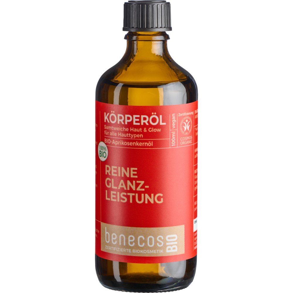 benecosBIO Körperöl Bio-Aprikosenkernöl // benecos