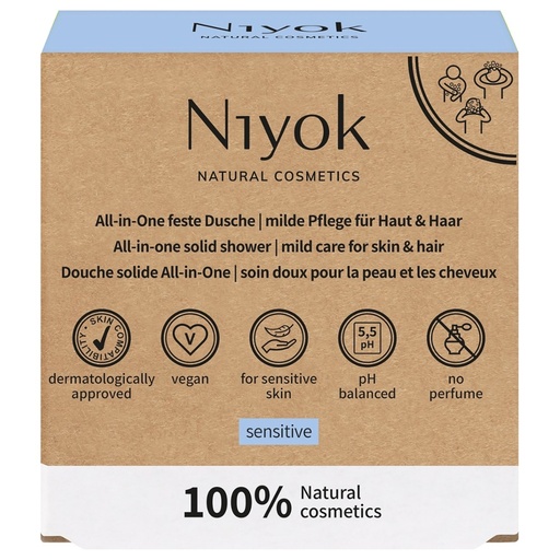 [546736] All-in-One feste Dusche Haut + Haar Sensitiv // Niyok