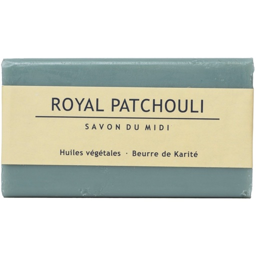 [469099] Seife mit Karité-Butter Royal Patchouli 100g // Savon du Midi