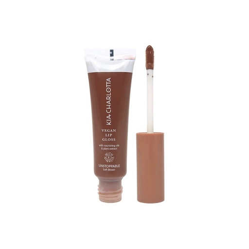 [581753] Veganer Lipgloss Unstoppable (Hellbraun // Kia-Charlotta