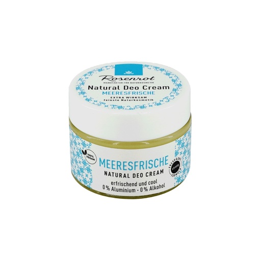 [637069] Deo Creme Meeresfrische - vegan (100% natural) // Rosenrot Naturkosmetik