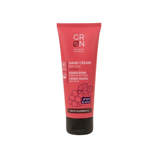 [638031] GRÜN] Handcreme Reichhaltige Pflege Bio-Olive & Bio-Traube // GRN