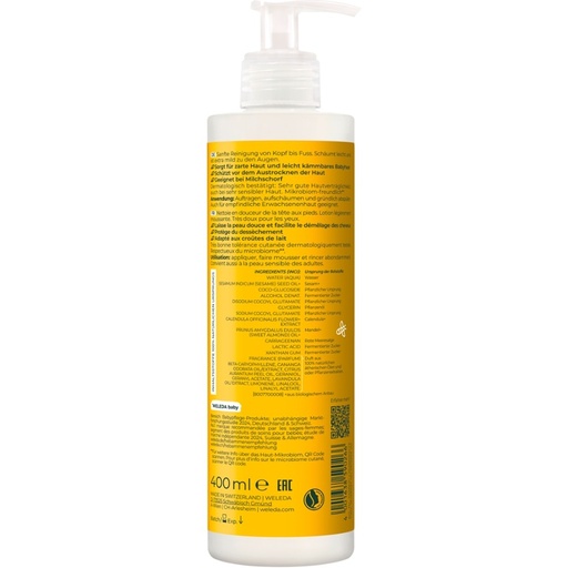 [441059] Calendula Waschlotion & Shampoo 400 ml // Weleda
