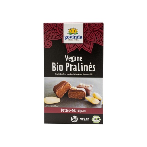 [950552] Vegane Bio Pralinés Dattel-Marzipan // Govinda