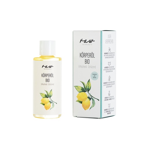 [529007] Bio Körperöl Erfrischend und Schützend mit Lemongras und Ginseng // raw Naturkosmetik