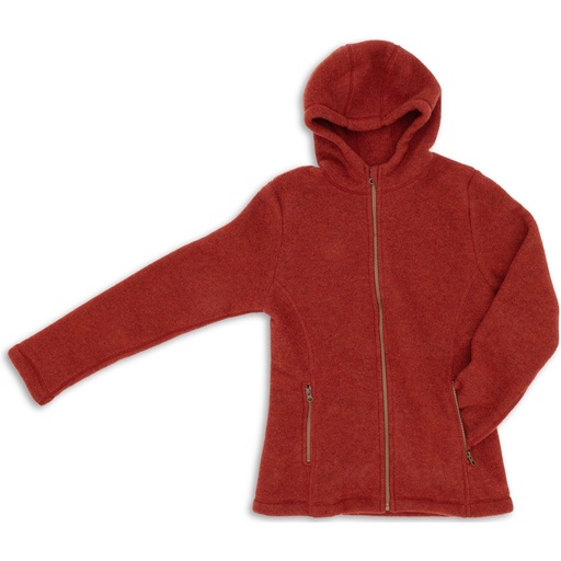 Damen-Kapuzenjacke, tailliert, mit Reißverschluss, IVN BEST // ENGEL