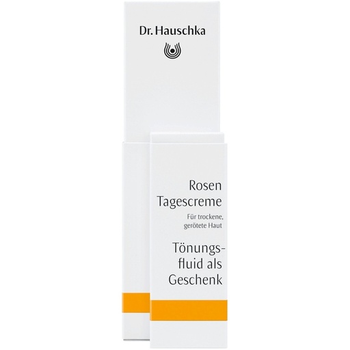 [946592] On-Pack Rosen Tagescreme + Kleingröße Tönungsfluid // Dr. Hauschka