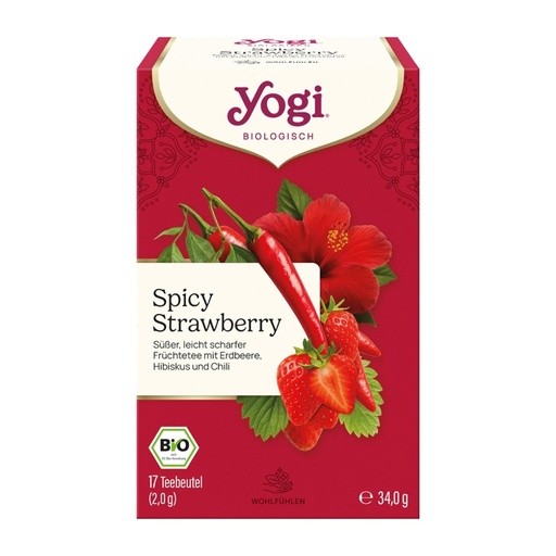 Yogi® Spicy Strawberry Bio // YOGI TEA