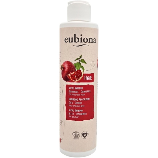 Shampoo Vital Brennnessel-Granatapfel // Eubiona