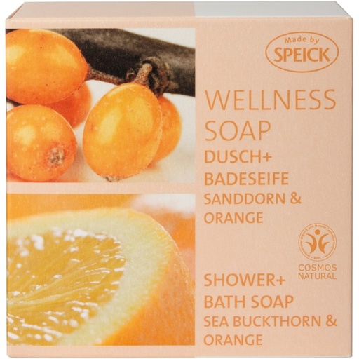 [40308] Wellness Soap BDIH Sanddorn + Orange // Made by Speick