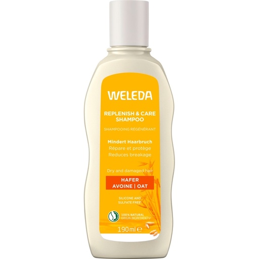[44819] Replenish & Care Shampoo Hafer 190 ml // Weleda