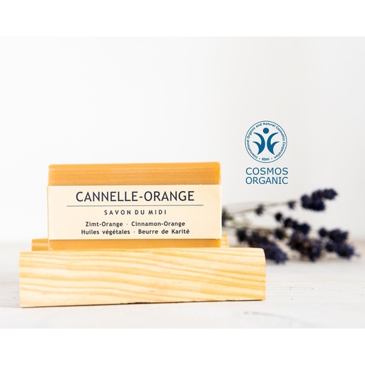 [46927] Seife mit Karité-Butter Zimt-Orange 100g // Savon du Midi
